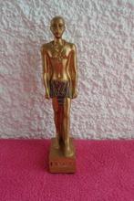 Statue Egyptienne Esclave Nubien Debout, Envoi, Comme neuf, Autres types