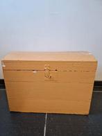 Coffre en bois à poncer ou repeindre, Enlèvement, Utilisé