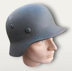 Casque allemand WW2 M35 ET62, Collections, Enlèvement ou Envoi, Armée de terre, Casque ou Béret