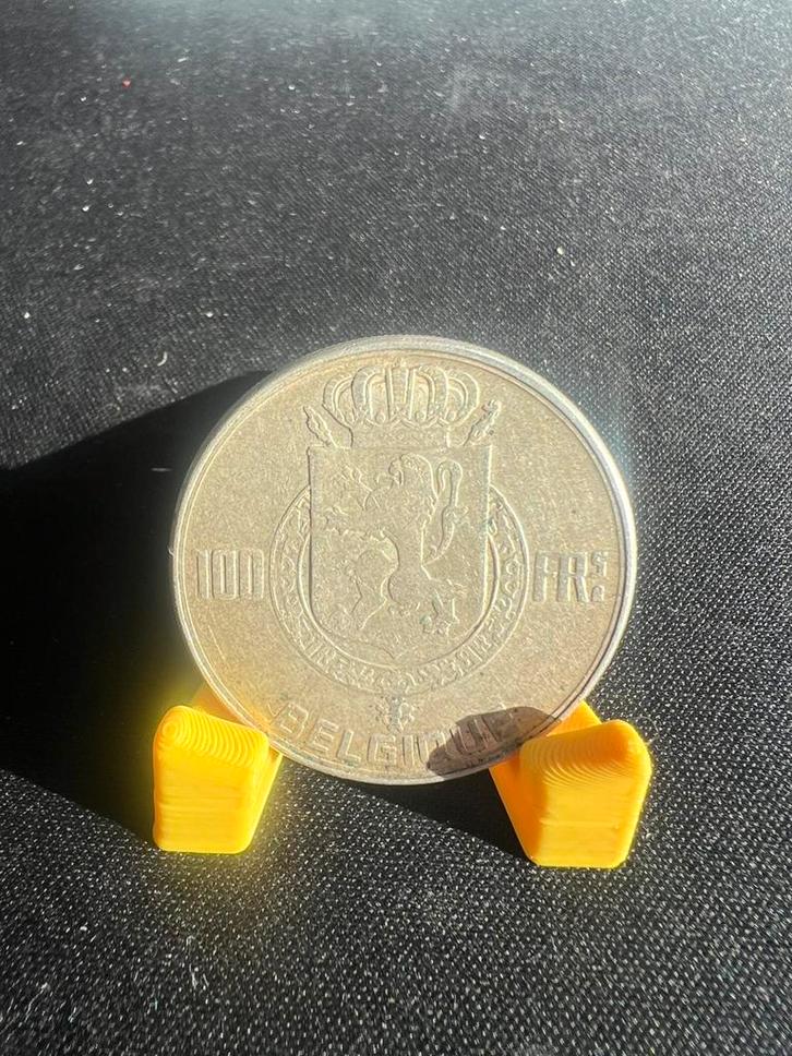 Pièce 100 Francs Belge Argent (1950) - Type 4 Rois, Timbres & Monnaies, Monnaies | Belgique, Argent, Argent, Enlèvement