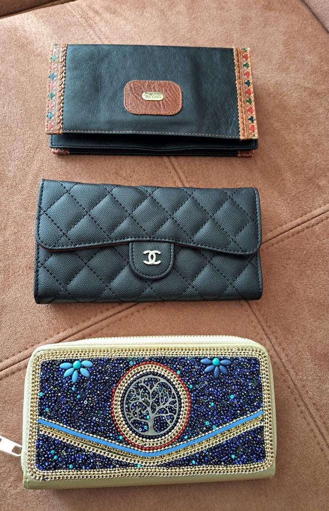 Nieuwe grote dames portemonnee, diverse, Ophalen of Verzenden, Nieuw, Overige kleuren, Leder