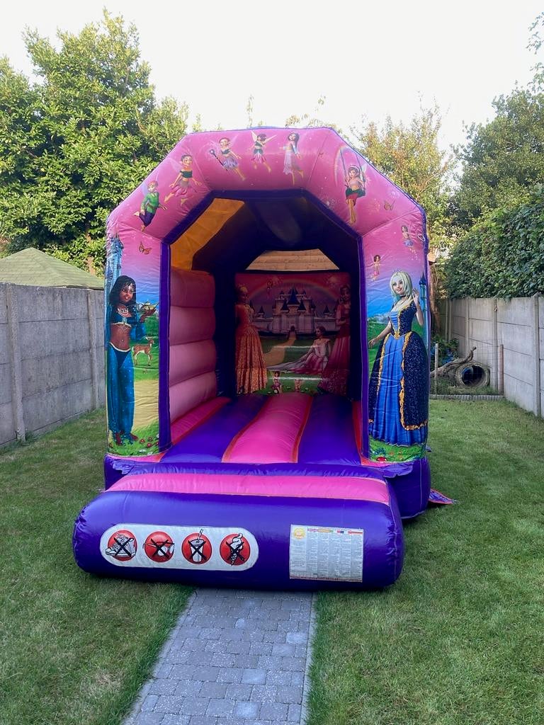 Princes Springkasteel te huur, Enlèvement, Utilisé