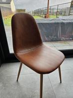 6 chaises de salle à manger, Maison & Meubles, Synthétique, Enlèvement, Noir, Cinq, Six Chaises ou plus