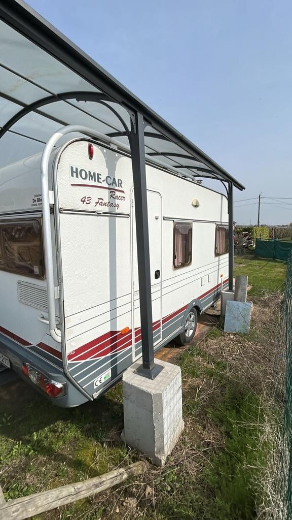 Caravan home car racer 43 fantasy 2007 + Voortent, Ophalen
