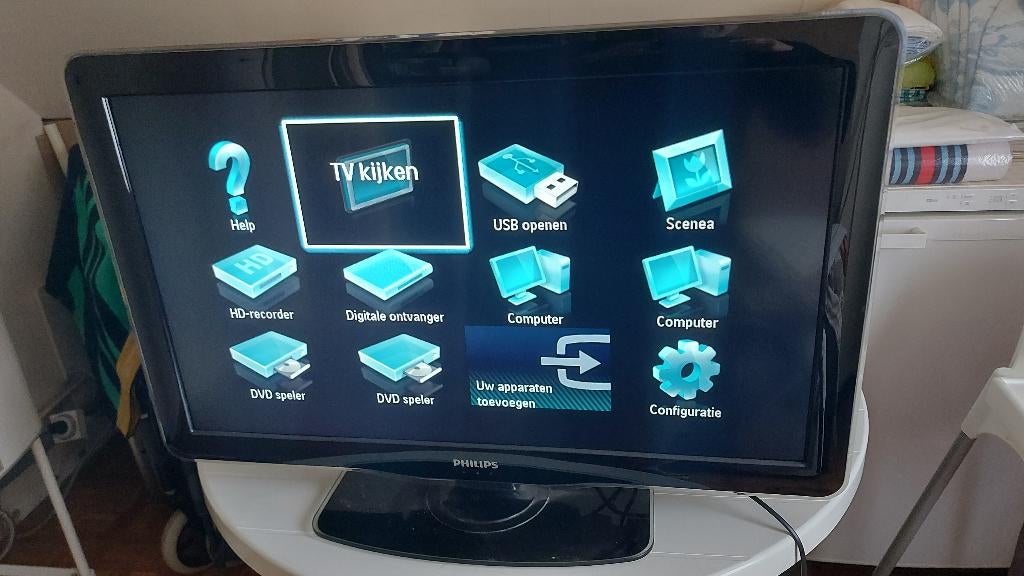 Televisie Philips 32" (LED-TV), Audio, Tv en Foto, Televisies, Zo goed als nieuw, LED, 80 tot 100 cm, Philips, 50 Hz, Smart TV