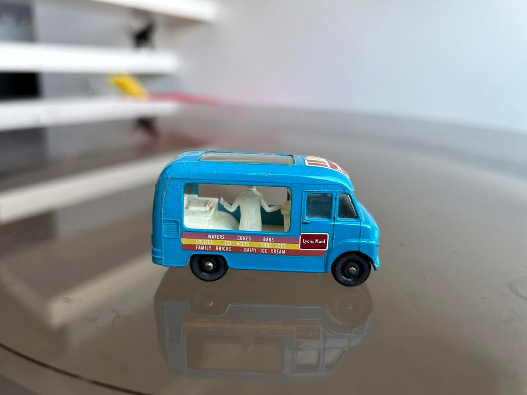 Matchbox Lesney Commer Ice Cream Canteen nr 47-B 1963, Ophalen of Verzenden