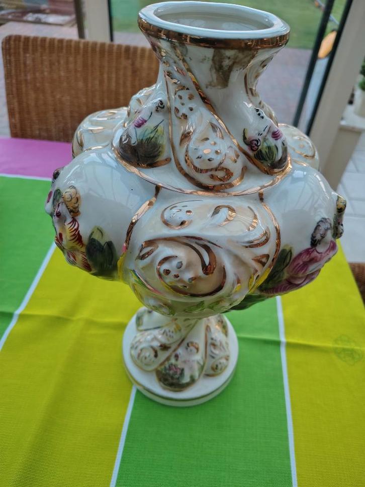 Capodimonte vaas PRS Italy –, Verzamelen, Overige Verzamelen, Gebruikt, Ophalen