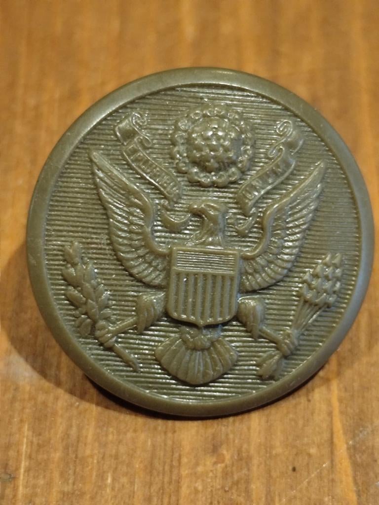 Set van 7 authentieke 28 mm knopen van het Amerikaanse leger, Ophalen of Verzenden