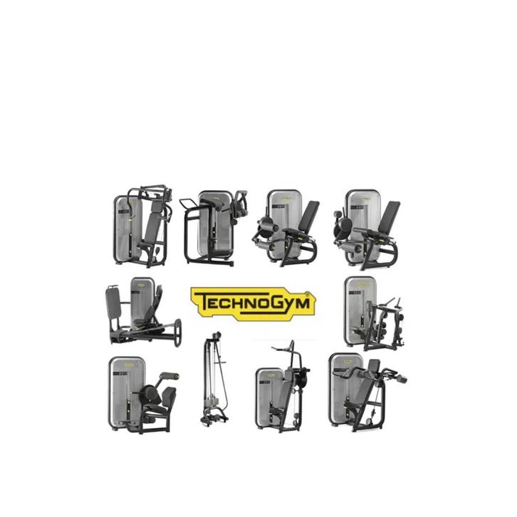 Technogym - Element Kracht Set - 13 Apparaten, Sports & Fitness, Équipement de fitness, Comme neuf, Autres types, Bras, Jambes