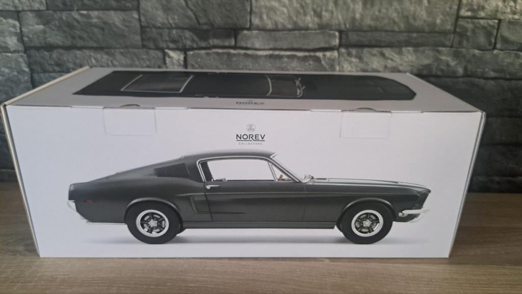 Ford Mustang Fastback 1/12ème Norev, Neuf, Enlèvement ou Envoi, Voiture, Norev