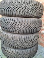 4 pneus hiver Hankook 155/65 R14 sur jantes tôle, 14 pouces, Pneus hiver, 155 mm, Pneu(s)