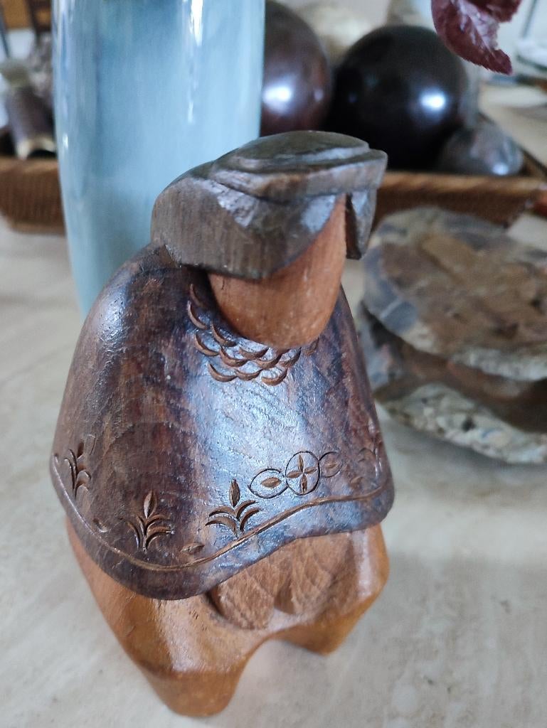 Artisanat Amérique du Sud. Coiffe et cape traditionnelles, Enlèvement ou Envoi