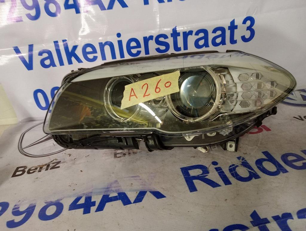 Koplamp BMW 5 Serie F10 F11 Xenon 2009-2013 Links 720324521, Gebruikt, -, -, Ophalen of Verzenden