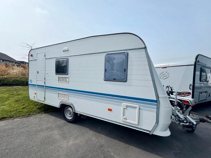Adria Altea 432 PX, Caravans en Kamperen, Caravans, Bedrijf, tot en met 3, 750 - 1000 kg, Treinzit, Adria, Frans bed, Omvormbare zithoek