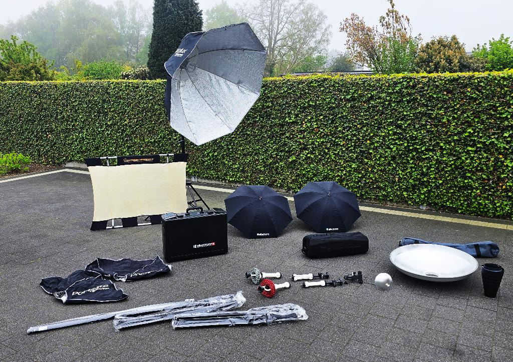 Elinchrom studio set / flitsset / studioverlichting / set, TV, Hi-fi & Vidéo, Photo | Flash, Enlèvement, Comme neuf