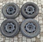 4 jantes 185/65 R15 avec pneus été et enjoliveurs PEUGEOT, Auto-onderdelen, Banden en Velgen, Ophalen, Gebruikt, 15 inch, 185 mm
