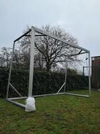 aluminium voetbaldoel met nieuw net!, Ophalen, Zo goed als nieuw