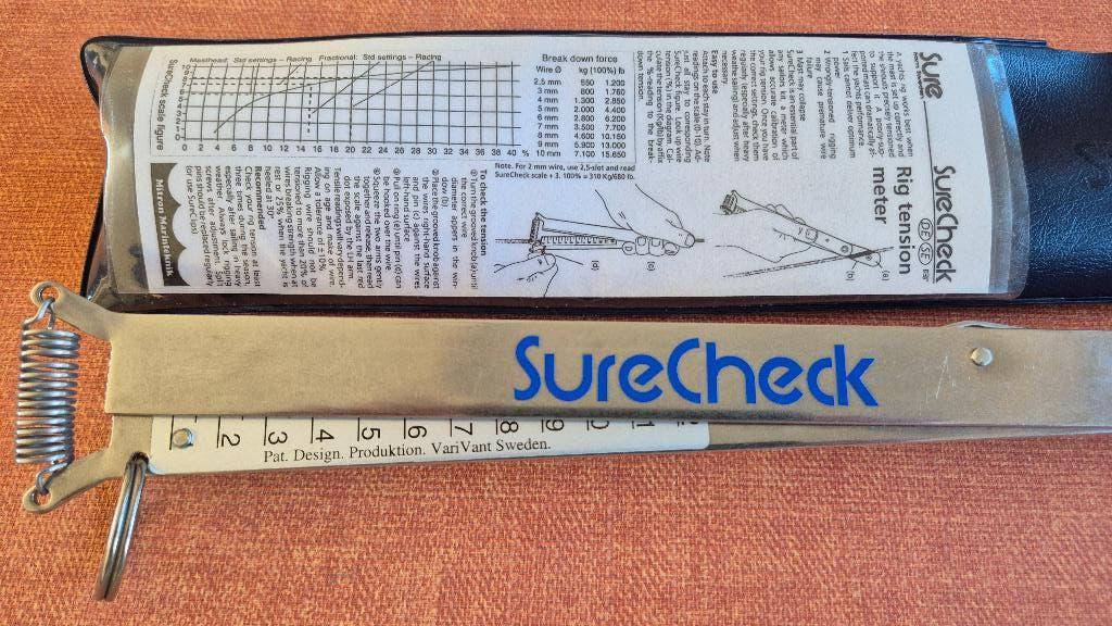 Mitron Surecheck 4-6mm Rig tension meter, Watersport en Boten, Ophalen, Zo goed als nieuw, Tuigage en Masten, Zeilboot