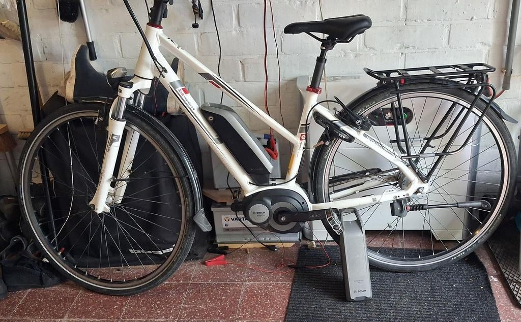 Elektrische fiets met Bosch middenmoter, Ophalen