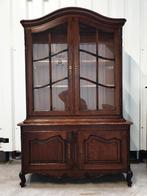 Louis XV Stijl vitrinekast. Het kan geleverd worden., Ophalen, 100 tot 150 cm, Eikenhout, 150 tot 200 cm