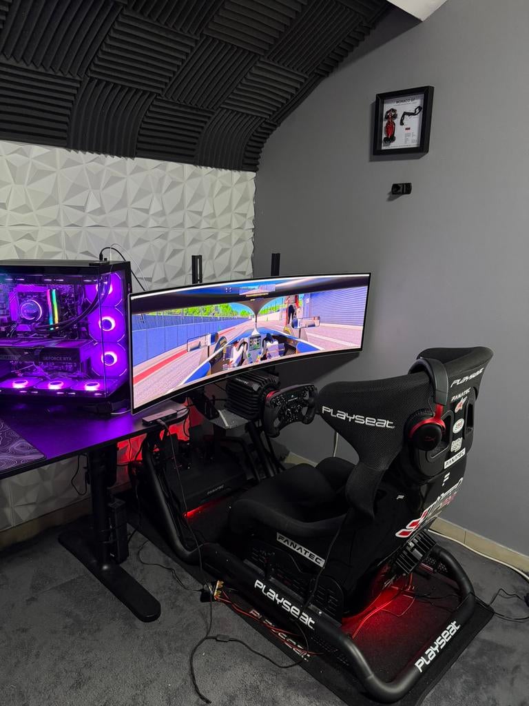 FANATEC SIM RACING COMPLET + I7 14700KF et RTX 5080, Games en Spelcomputers, Games | Pc, Zo goed als nieuw, Ophalen of Verzenden