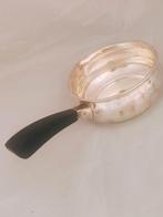 Zilveren pot met ebbenhout handvat,  Denemarken 1930, Antiquités & Art, Enlèvement ou Envoi, Argent