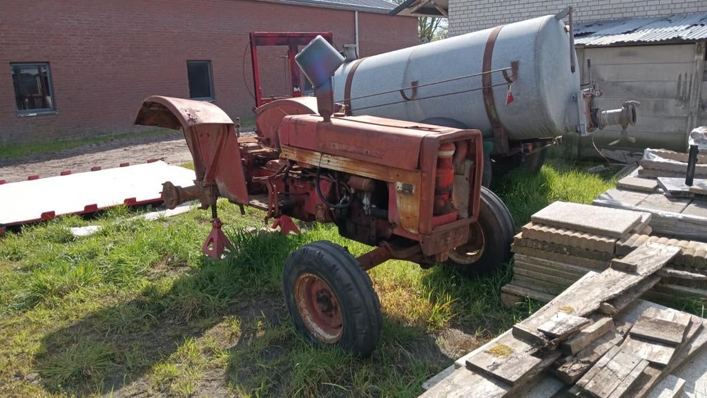 International 423 agriomatic, Ophalen