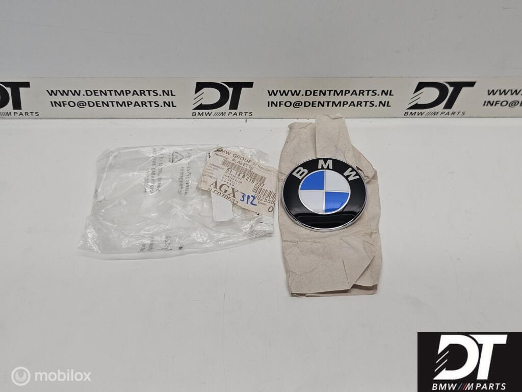 Embleem 74MM BMW 51148219237, Auto-onderdelen, Klein materiaal, Nieuw, Ophalen of Verzenden