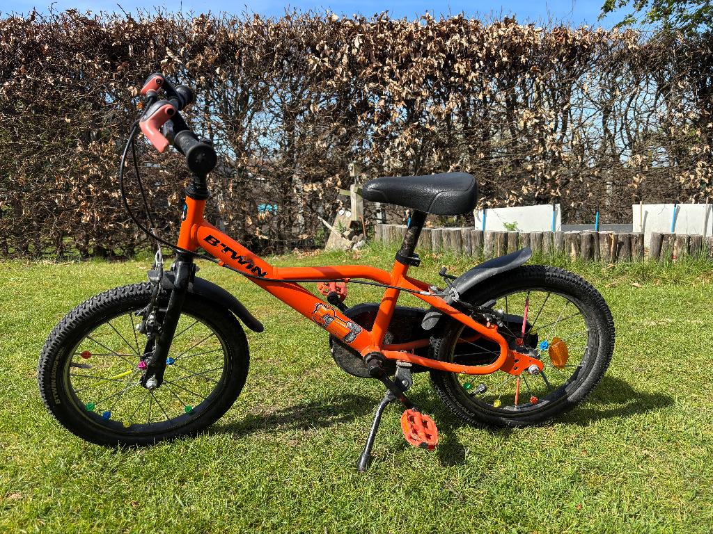 vélo pour enfants btwin 16 pouces, Vélos & Vélomoteurs, Frein sur jante, 16 à 20 pouces, Betwin, Enlèvement