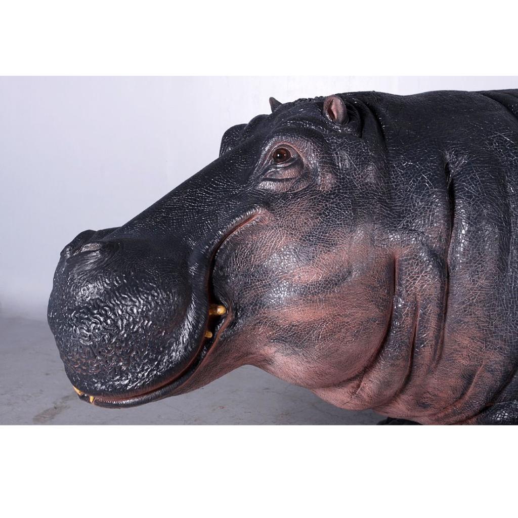 Hippopotanus – Nijlpaard beeld Lengte 299 cm, Ophalen, Nieuw