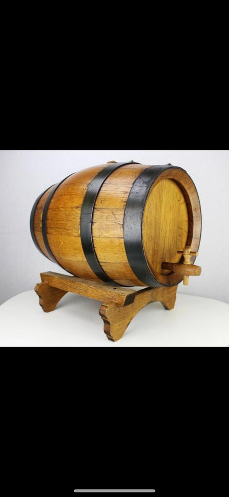 Vintage wine barrel, mid 20th century, Antiquités & Art, Antiquités | Autres Antiquités, Enlèvement