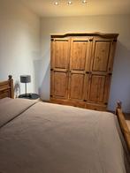 2 persoonsslaapkamer - bed, kast en commode, Ophalen, Gebruikt, Tweepersoons, Landelijk