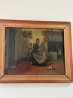 ancien tableau, Enlèvement