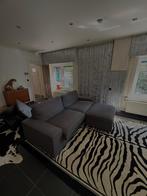 Chaise 2 places confortable avec pouf, Maison & Meubles, 75 à 100 cm, 200 à 250 cm, Banc droit, Enlèvement