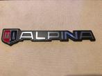 Alpina BMW oldtimer koffer embleem metaal, Verzenden