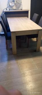 Eet-/ tafel eik Kleuren beige/grijze, Ophalen of Verzenden