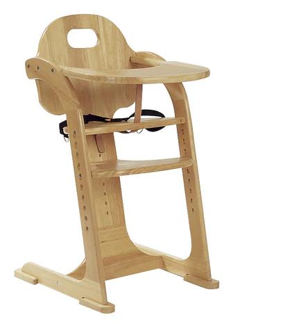 Chaise de croissance pour bébé Tiamo Wood Collection, Enlèvement, Comme neuf, Chaise évolutive