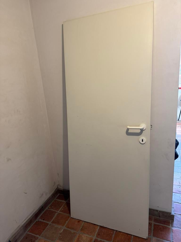 Binnendeuren x 5 81x201cm, Enlèvement, 80 à 100 cm, Bois, 200 à 215 cm