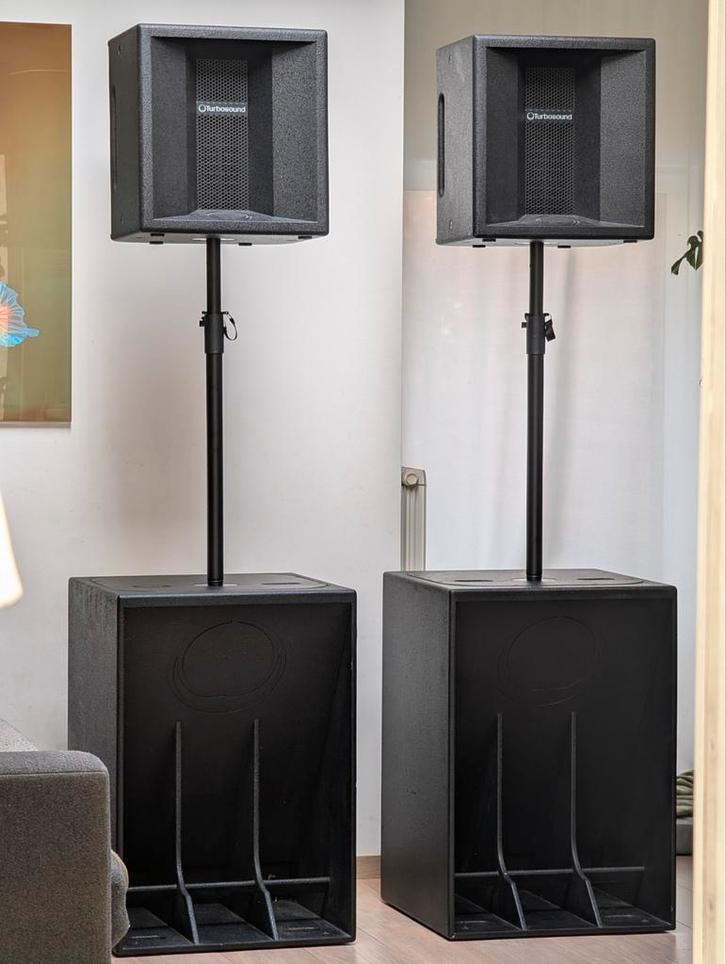 Kit Turbosound TMS, TV, Hi-fi & Vidéo, Enceintes, Enlèvement