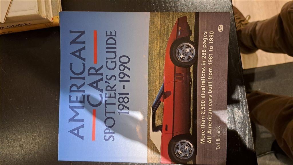 boeken :American car spotters guide 1981-1990, Enlèvement ou Envoi, Neuf