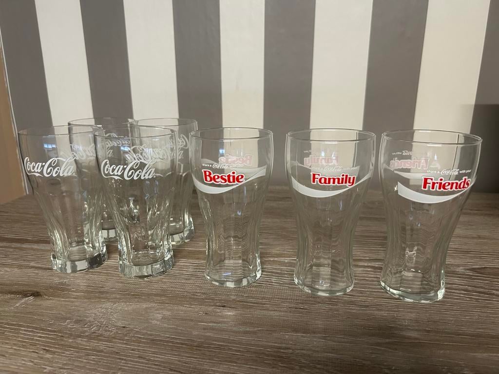 Lot Coca-Cola glazen, Ophalen