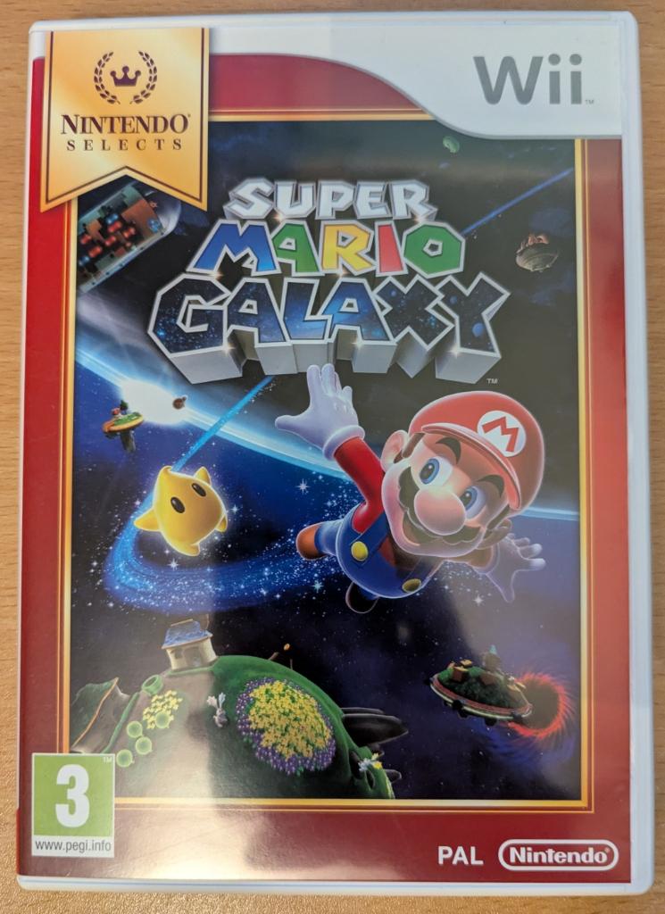 Super Mario Galaxy Nintendo Wii, Verzenden, Gebruikt