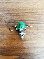 Vintage broche Austria Oktoberfest, Overige materialen, 4 tot 7 cm, Gebruikt, Overige kleuren