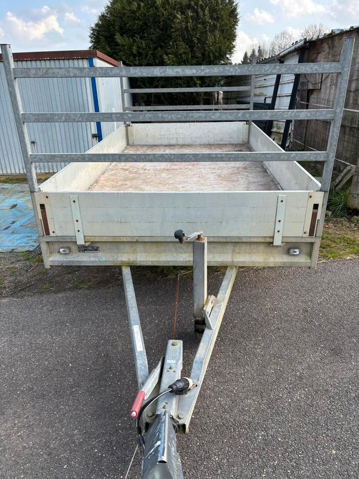Grote geremde aanhangwagen, Auto diversen, Aanhangers en Bagagewagens, Zo goed als nieuw, Ophalen