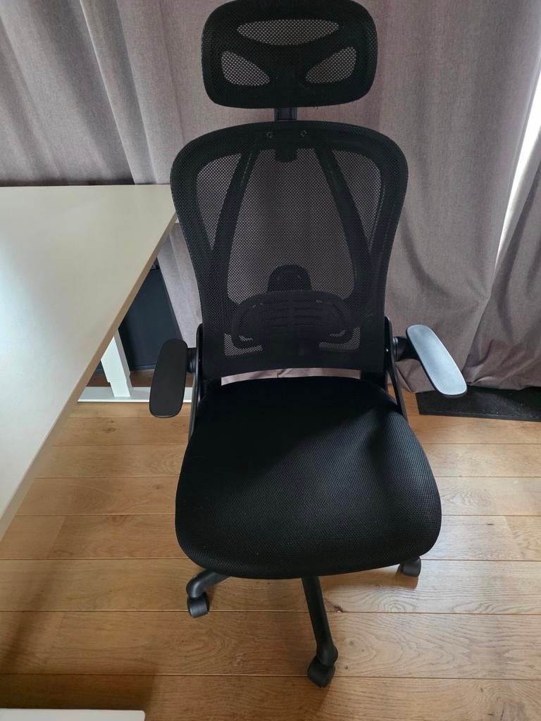 Bureaustoel, Ophalen, Zwart, Zo goed als nieuw, Bureaustoel