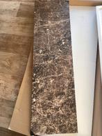 Bruin marmer plaat, Ophalen, Nieuw, Overige materialen, 20 tot 50 mm