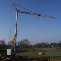 IGO 26 torenkraan + generator en toebehoren, Ophalen, Kraan