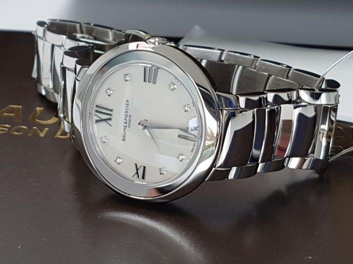 NIEUW BAUME et MERCIER DAMES HORLOGE PROMESSE DIAMOND -40%, Handtassen en Accessoires, Overige Accessoires, Nieuw, Ophalen of Verzenden