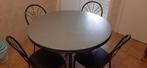 Table à manger + 4 chaises, Maison & Meubles, Tables | Tables à manger, Enlèvement