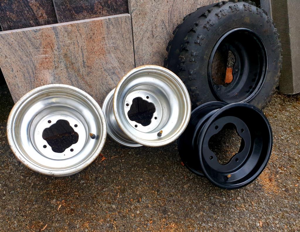 jantes pour yamaha raptor 700R, Enlèvement